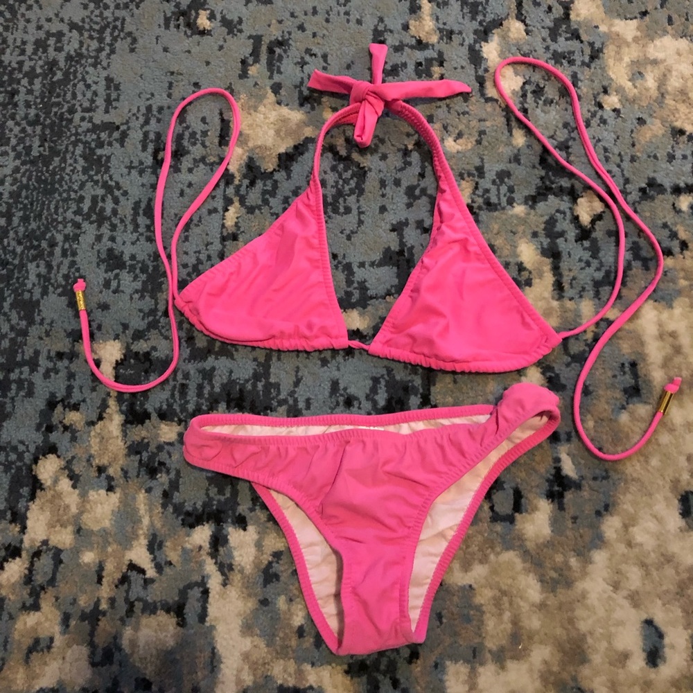 NWOT!  Pink cheeky bikini!